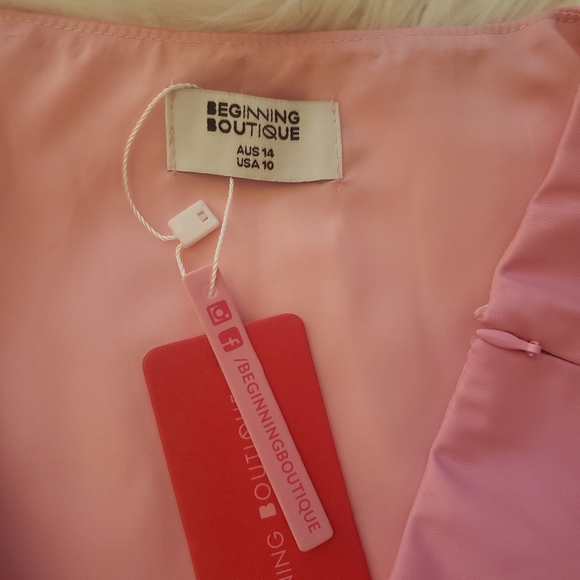 Beginning boutique sweetest pink mini skirt - Picture 8 of 10